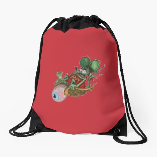 Discover Rat Fink Racerback Drawstring Bags