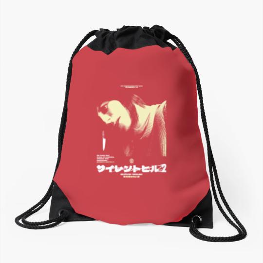 Discover Silent Hill 2 _quot_Can you save me_quot_ Angela Drawstring Bags. Drawstring Bags