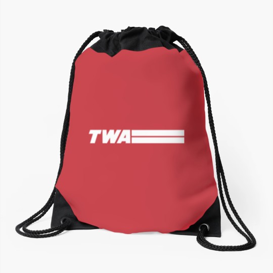 Discover Trans World Airlines Drawstring Bags