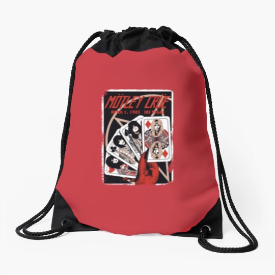 Discover Motley Crue The Stadium Tour 2022 Vintage Motley Crue Graphic Drawstring Bags