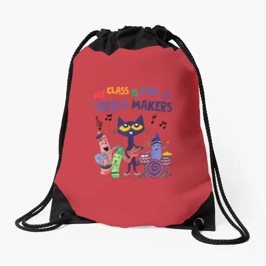 Discover My Class Is Full Of Treble Makers Music Teacher Lovers Drawstring Bags