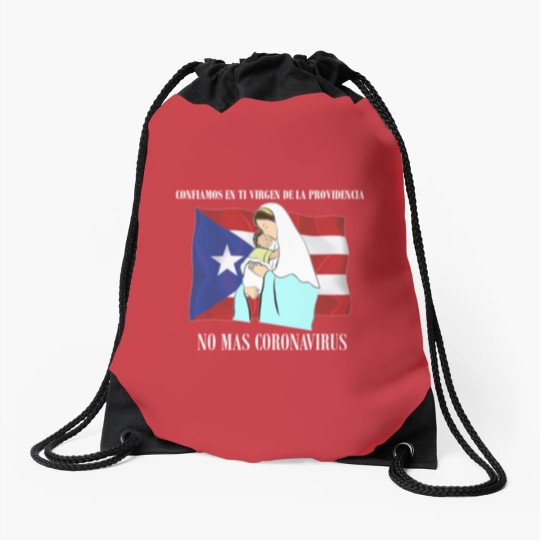 Discover Virgen De La Providencia Drawstring Bags