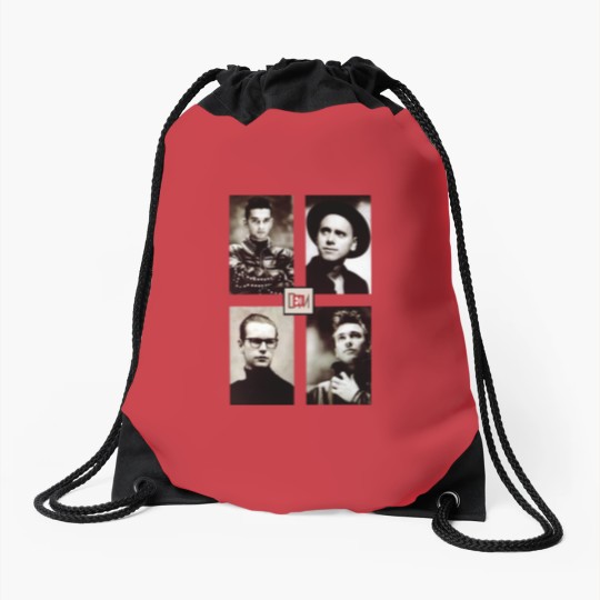 Discover Depeche Mode USA Tour 1988 Drawstring Bags, Depeche Mode Vintage Drawstring Bags, Depeche Mode Merch