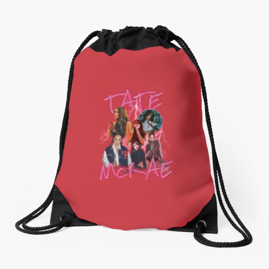 Discover Vintage Tate McRae Drawstring Bags, Tate McRae Bootleg Drawstring Bags