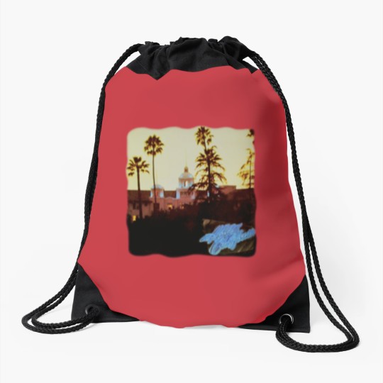 Discover Vintage The Eagles Concert Tour Drawstring Bags Hotel California