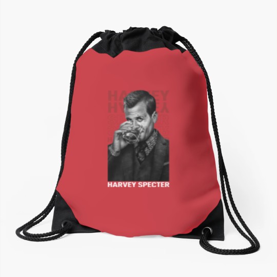 Discover Harvey Specter Vintage Graphic Drawstring Bags, Suits Movie TV Drawstring Bags