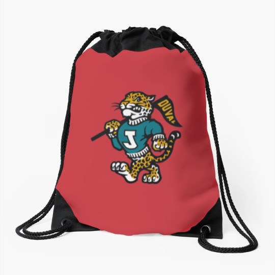 Discover Vintage Jags Mascot Drawstring Bags