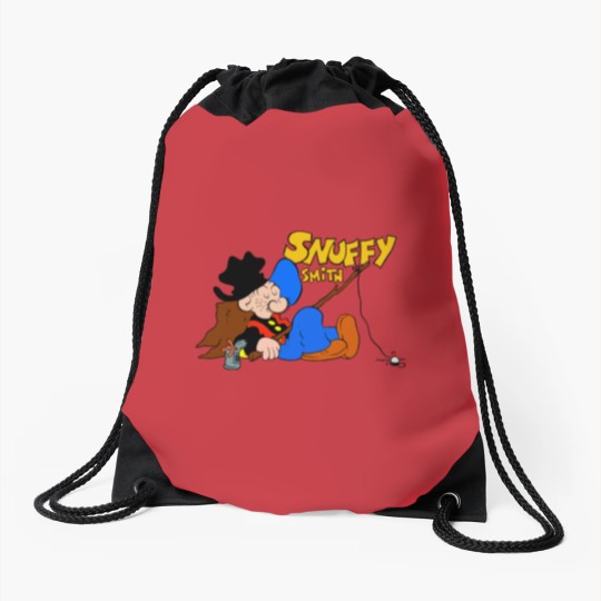 Discover Snuffy Smith Drawstring Bags