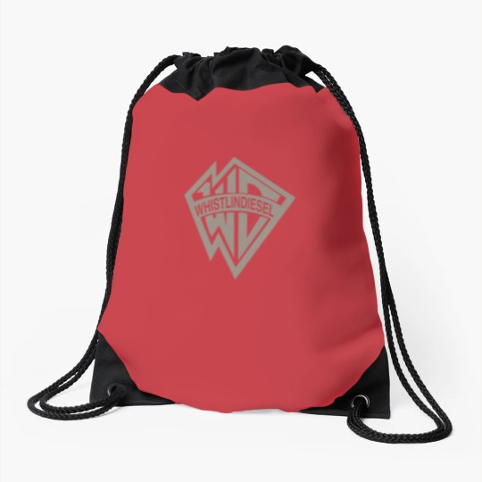 Discover Whistlin Diesel Merch Whistlindiesel Logo Premium Drawstring Bags