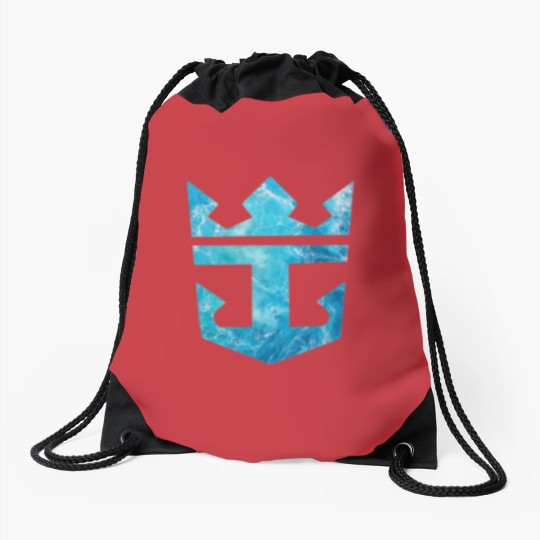 Discover Royal Caribbean water Classic Drawstring Bags