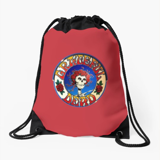 Discover The Dead Skull and The Grateful Beautiful. Drawstring Bags