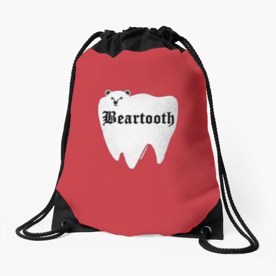 Discover beartooth 3 Drawstring Bags