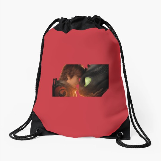 Discover hiccup  toothless Drawstring Bags