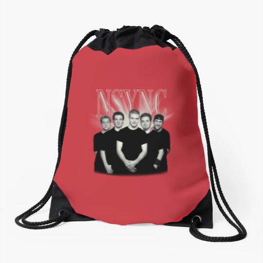 Discover Vintage Y2K NSYNC Drawstring Bag