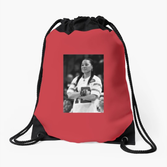 Discover Dawn Staley Mode Black - Dawn Staley Hall Of Fame - Drawstring Bags