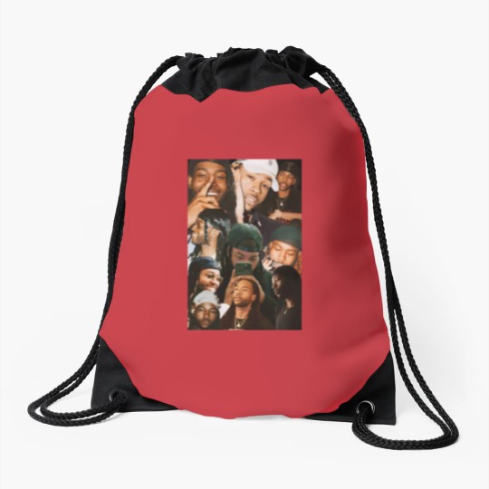 Discover PartyNextDoor Collage Drawstring Bags, PartyNextDoor Drawstring Bags