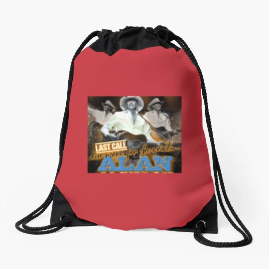 Discover Alan Jackson Tour 2024 37 Years Drawstring Bags