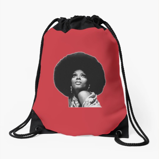 Discover Diana Ross Afro Drawstring Bags