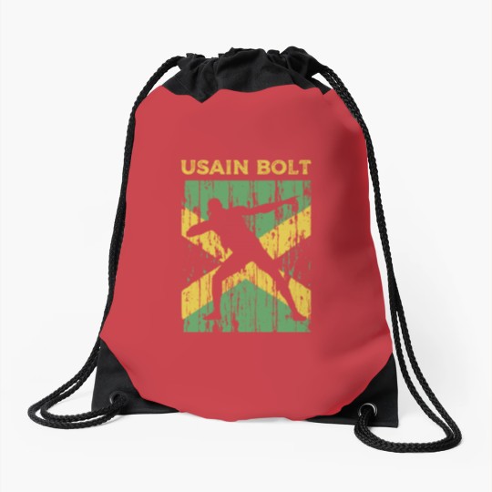 Discover Usain Bolt Drawstring Bags Drawstring Bags