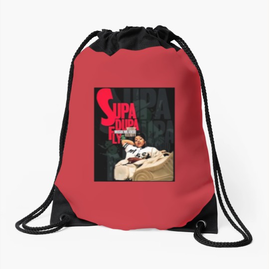 Discover Missy Elliott Rapper Supa Dupa Fly Unisex Drawstring Bags, Missy Elliott Clothing