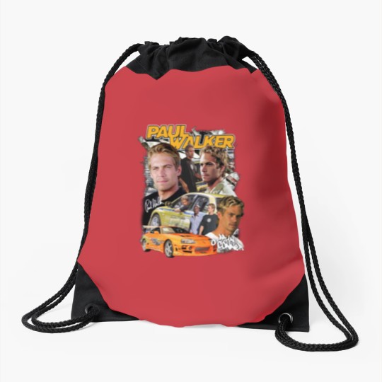 Discover Fast and Furious Drawstring Bag featuring Paul Walker