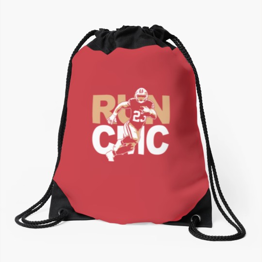 Discover San Francisco Christian Mccaffrey "Run Cmc" Drawstring Bags