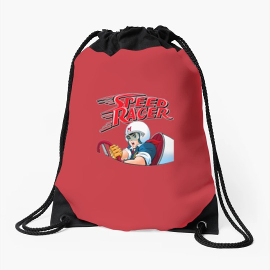 Discover Go Speed Racer Drawstring Bags