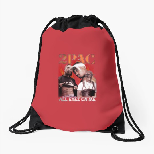 Discover Vintage Rap Drawstring Bags Design for Printing