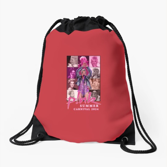Discover P!nk Summer Carnival 2024 Drawstring Bags