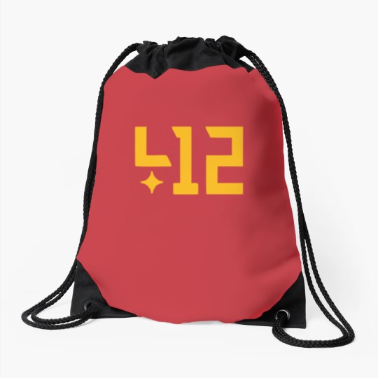 Discover Number 412 Drawstring Bags