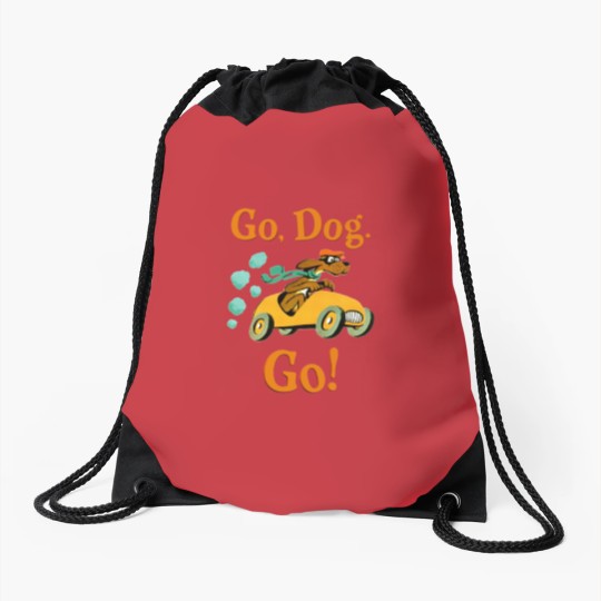 Discover Go, Dog. Go! Classic Drawstring Bag