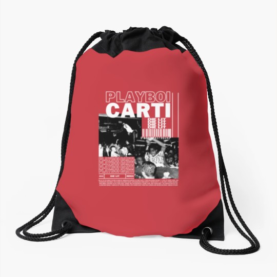 Discover Vintage Playboi Carti Drawstring Bags, Playboi Carti merch