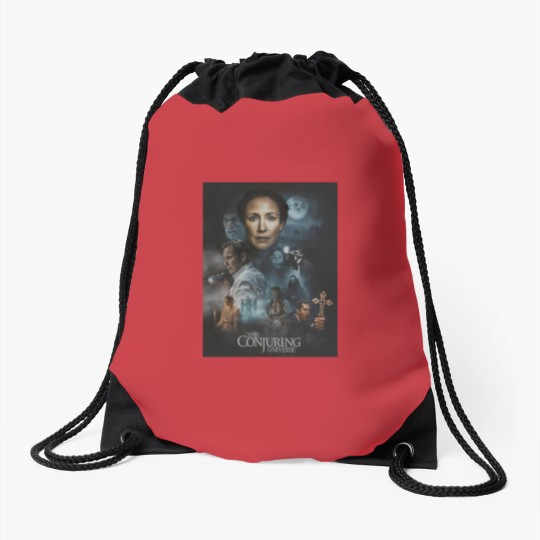 Discover The Conjuring Valak Horor Movies Drawstring Bags