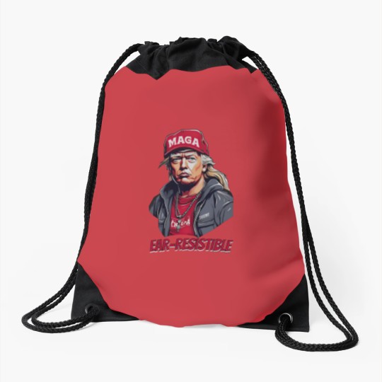 Discover Trump 2024 Drawstring Bag for Supporters