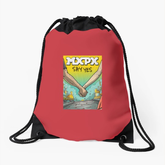 Discover mxpx pop punk say yes Drawstring Bags
