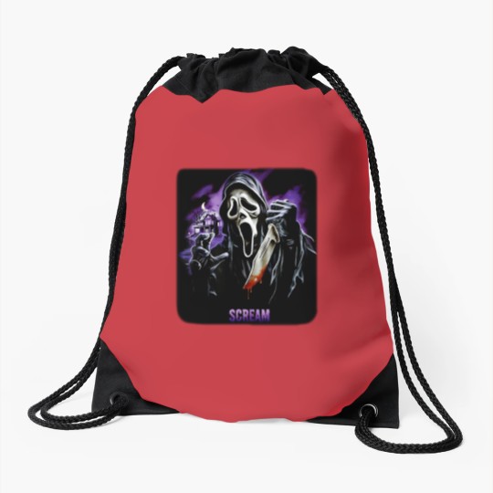 Discover Vintage Scream Drawstring Bags Collection