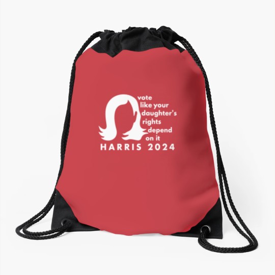 Discover Madam President, Kamala Harris 2024, Harris Drawstring Bags,  Kamala Drawstring Bags