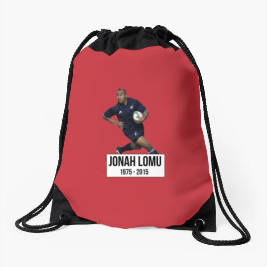 Discover Jonah Lomu Drawstring Bags