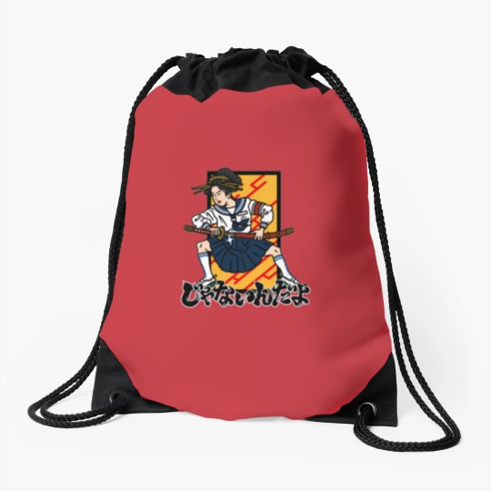 Discover Atarashii Gakko Janaindayo Otonablue Weird Drawstring Bag Collection