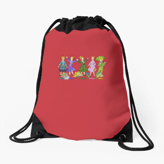 Discover Frizzle School Bus Drawstring Bags,The Magic School Bus Drawstring Bags