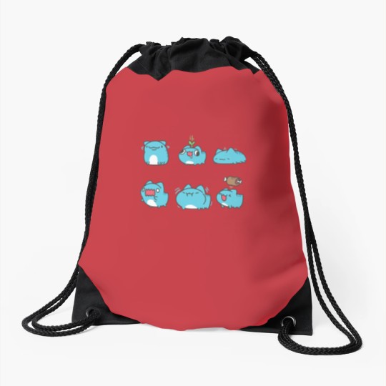 Discover Love Capoo cat, Bugcat capoo Drawstring Bags