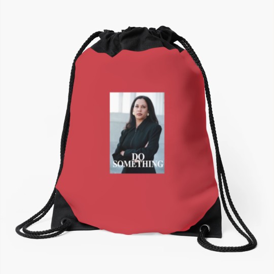 Discover Do Something: Young Kamala Harris Drawstring Bags to Unite for Change
