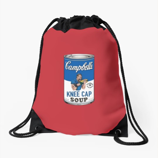Discover Dan Campbell's Kneecap Soup Graphic Drawstring Bags, Dan Campbell Drawstring Bags
