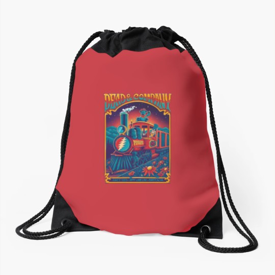 Discover Dead And Company Final Tour 2023 Drawstring Bag