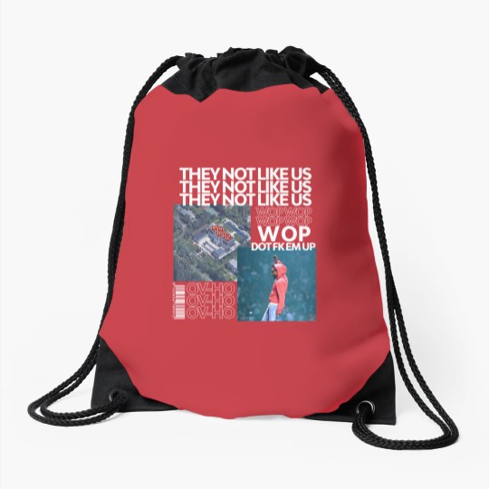 Discover Kendrick Lamar Drawstring Bags