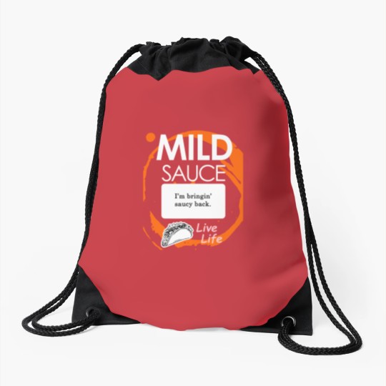 Discover Mild Taco Sauce Drawstring Bags - Ideal for Halloween Costumes