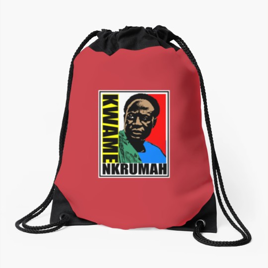 Discover Kwame Nkrumah | Classic Drawstring Bags