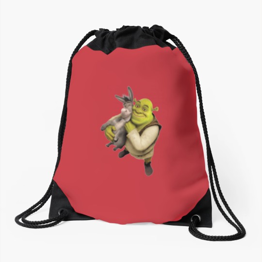 Discover Shrek and Donkey Drawstring Bags