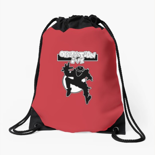 Discover operation ivy Drawstring Bags