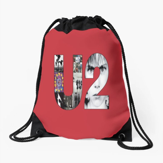 Discover U2 Band 90s Vintage Drawstring Bags, Achtung Baby U2 Tour 2023 Drawstring Bags